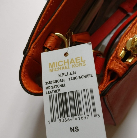 Micheal Kors Kellen Bag Tangerine - Picture 3 of 3